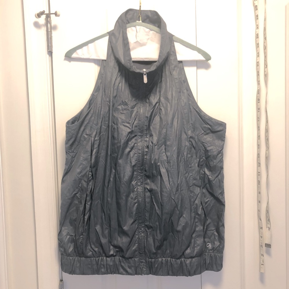 Gap Fit Zip Up Windbreaker Vest Size M